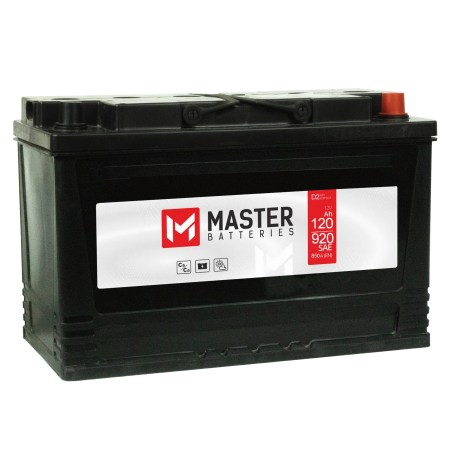 Master Batteries 120Ah 920A R+
